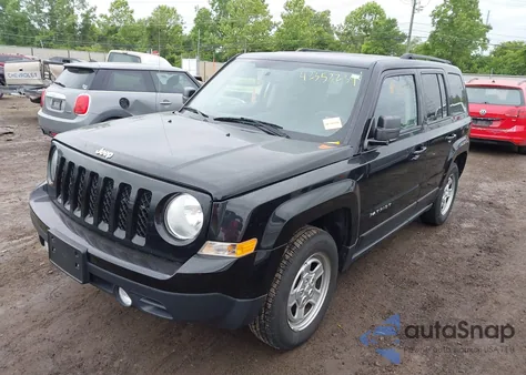 2017 Jeep Patriot Sport Fwd z USA, uszkodzony, nr VIN 1C4NJPBA2HD149046